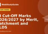 UI Cut-Off Marks 2026/2027 by Merit, Catchment and ELDS